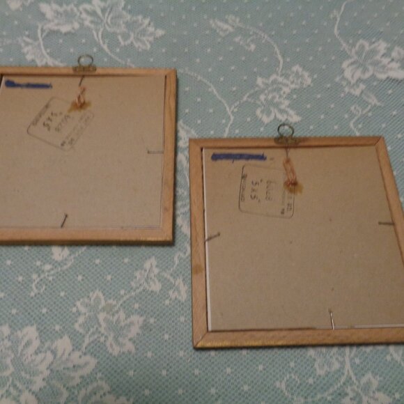 VINTAGE SWEET GIRL 1950S SM FLOWERS PICTURES SET - Picture 4 of 4